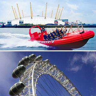 Thames Rocket Powerboating and London Eye image